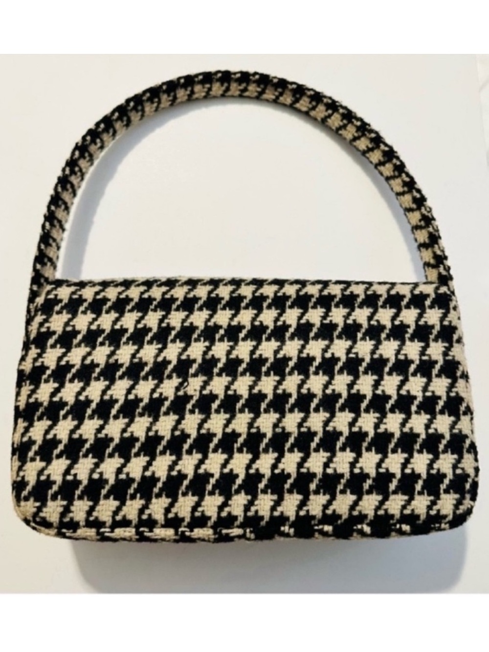 Anine Bing | Bag | Holiday Party Ready! Nico Bag Houndstooth | Ready to Ship! - Picture 2 of 16